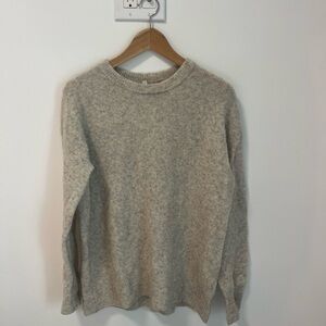 Babaton heather gray sweater